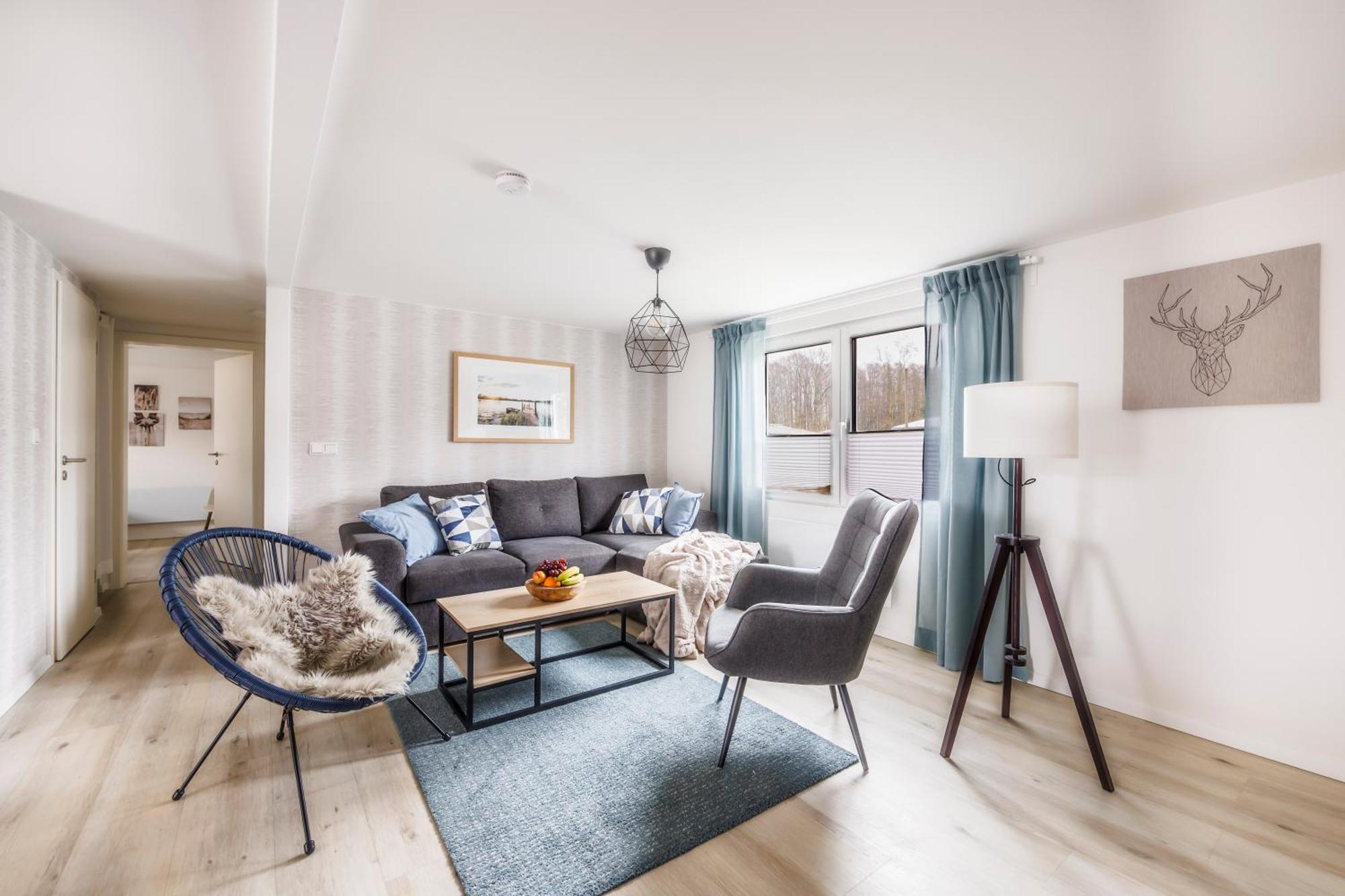 יואכימסטאל Ferienhaus Waldgefluester 70 Qm I Ueberdachte Terrasse I 2 Schlafzimmer I Strandnah מראה חיצוני תמונה